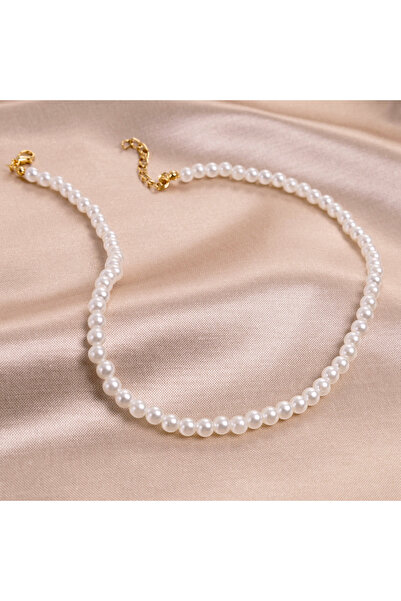 Bimotif Ayarlanabilir kapama aparatlı inci kolye