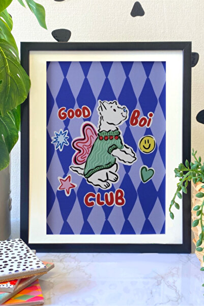 Hello Melody Design Εκτύπωση "GOOD BOI CLUB " από την συλλογή Print Collectio...