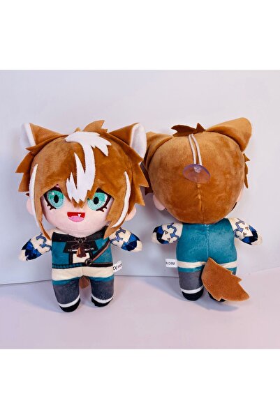 synshop Genshin Impact Gorou Game Anime Manga 12cm Plush Keychain Toy Bag Ornament Charm Gift