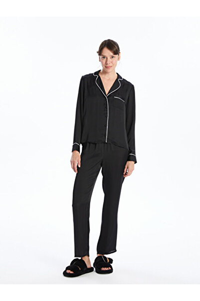 LC Waikiki Shirt Collar Women's Pajama Set