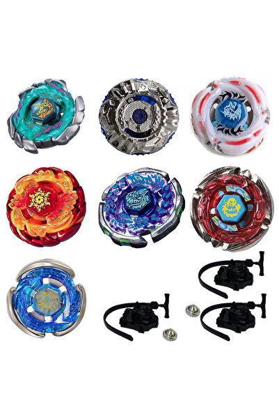 OEM 4D ATTACK1 7-piece dart pack + 3 launchers + 2 metal tips: BB117 Blitz Unicorno, BB120 Di