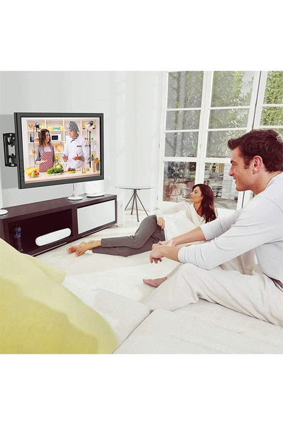 SUPER TRENDS SUPER TRENDS® Full Motion TV Wall Mount, 14''-55'', Universal, Swivel, Max 30 kg, Black