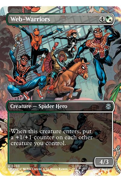 Magic The Gathering Web-Warriors Foil U-0223 Lisanslı Oyun Kartı