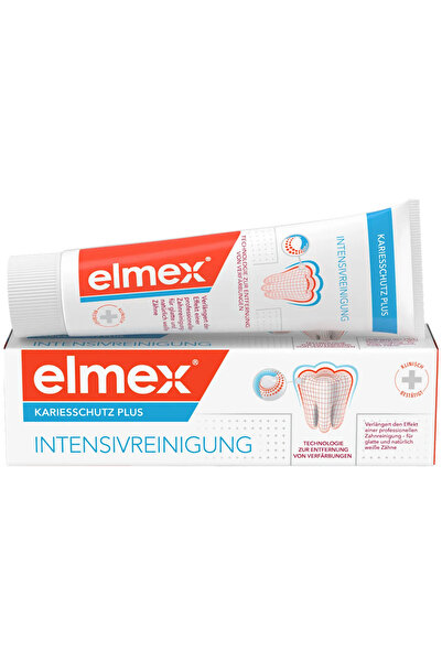 Elmex Intense Clean Plus Çürük Korumalı Derin Temizlik, Parlak Dişler Diş Mac...