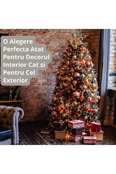 GARDEON Christmas Light String - 8 Light Modes, 72 m, Warm White, Dark Green Wire, IP44