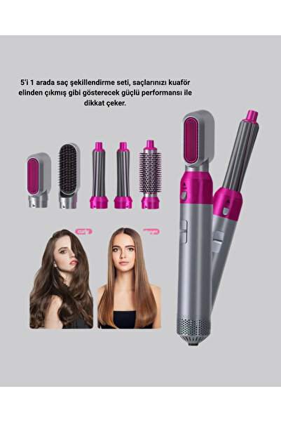 shopwave 5-in-1 Hair Styling Machine Fast Drying and Salon-Quality Results