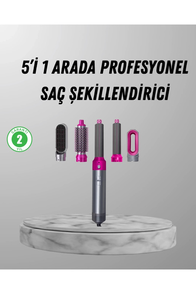 shopwave 5-in-1 Hair Styling Set Hairdresser-Level and Ergonomic Design