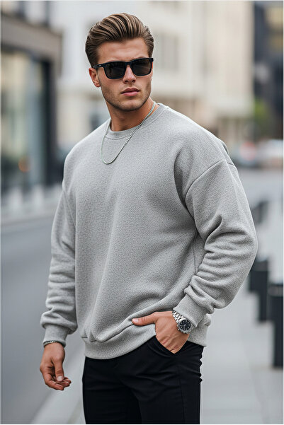 MAXIMILLIAN Men's Crew Neck Casual Grimelange Sweatshirt