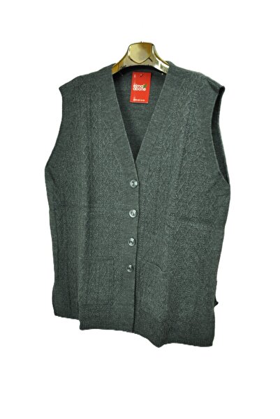 elma abone New Season Plus Size Mother's Wool Vest