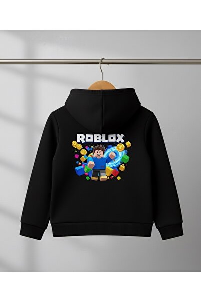 Tiny and Co هودي روبلوكس مطبوع للأطفال