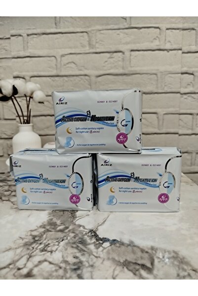 Tiens Airiz 3 Pack Nighttime Sanitary Pads