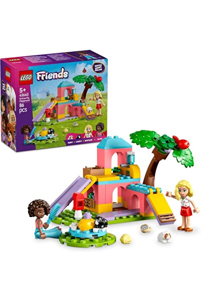 LEGO Friends Guinea Pig Playground Building Set 42640 – Pretend Play for Kids Ages 5+ (86 Pieces)
