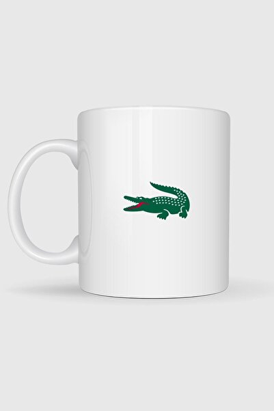 Bahriyeli Collection Green Crocodile Design Mug
