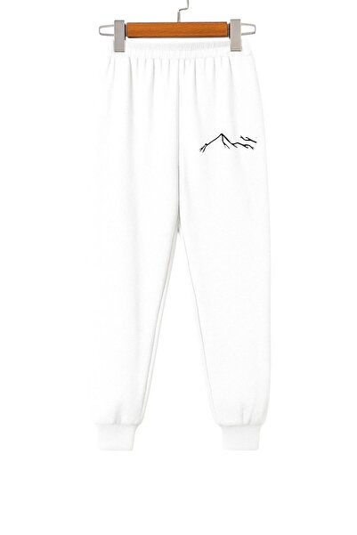 BENROMA DAĞ BASKILI UNİSEX ÇOCUK EŞOFMAN ALTI