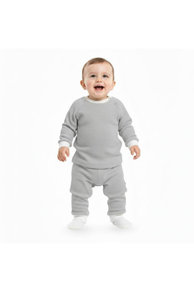 alqarat Baby Boy Velvet Suit Set