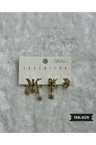 mavolie Zirkon Taşlı 6'Lı Küpe