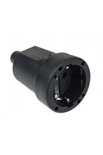 ElectroAZ Schuko rubber coupler 220V/16A