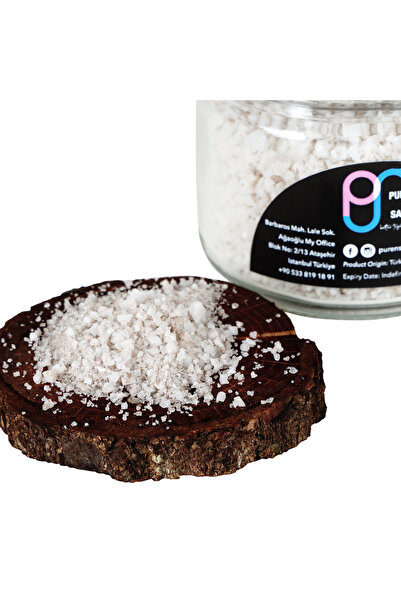 PURENSALT Pure&Salt MEŞE ODUNUYLA TÜTSÜLENMİŞ DOĞAL KAYNAK TUZU (Tütsülenmiş ...