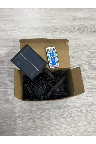 OEM Christmas Lights Installation Photovoltaic Panel with 500 LED Bulbs 50m Multicolor Does Not Require Electricity