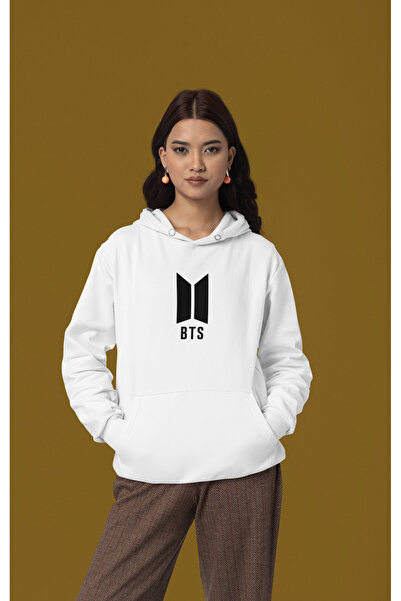MAGORS Bts Bangtan Boys K-Pop Printed 100% Cotton Soft Texture Bicycle Neckline Young Sweatshirt