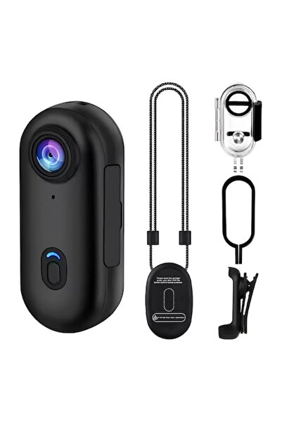 Juloria Cameră de acțiune portabilă 4K UHD Pro, WiFi, clemă rotativă la 360°, unghi larg de 120°