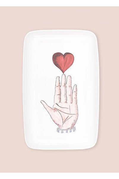 The Mia Luv Rectangular Serving Tray 33X21 cm