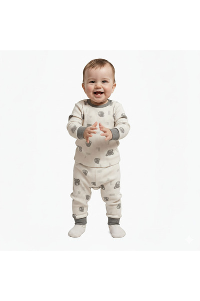 alqarat baby Boy Soft Cotton Pajama Set