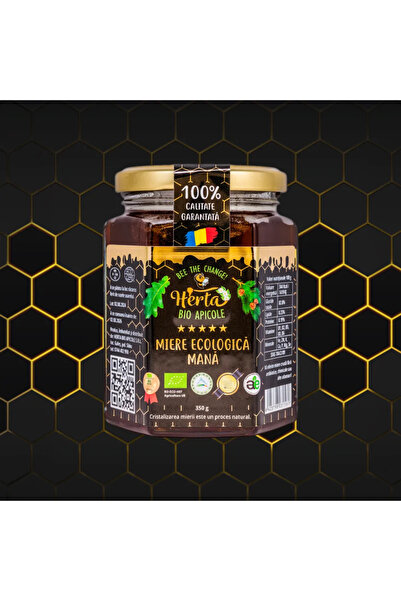 Herta Bio Apicole BIO organic honey by hand 350g