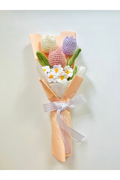 HENERA Soft Papatya Lale Buketi / Sevgililer Günü / Hediyelik /Doğum Günü/Öğr...