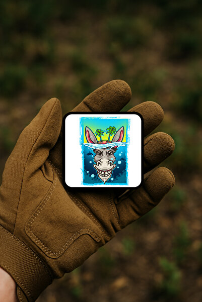 AHWALL شارة تمساح بتصميم ترفيهي تحت البحر من تروبيك آيدا كافالي إيسك ميزاهي