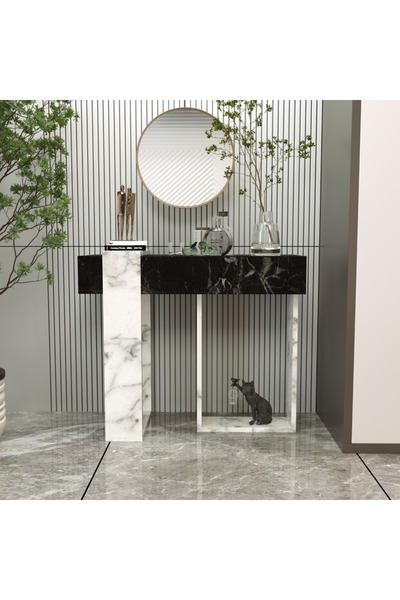 klubeconcept %100 MDF Mermer Desen Modern Dresuar