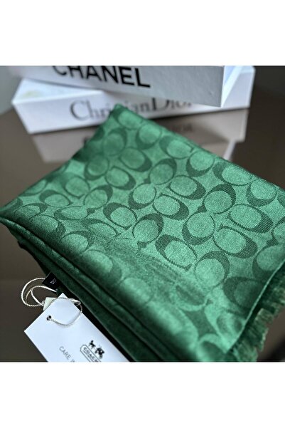 Shiva Scarfs شال حريري من الكشمير بنمط C على الوجهين، قطن ناعم للفصول الأربعة