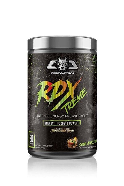 Core Champs RDX XTREME - Pre-Workout 30 Servings Sour Apple