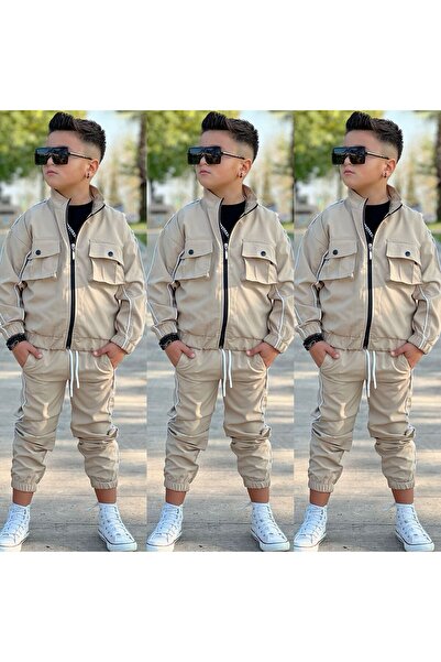 Amur Boy's Parachute Fabric Suit