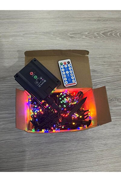 OEM Christmas Lights Installation Photovoltaic Panel with 500 LED Bulbs 50m Multicolor Does Not Require Electricity
