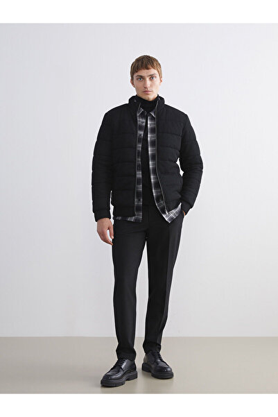 LC Waikiki Slim Fit Stand Collar Men's Coat