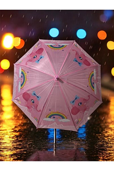 Atölye Ham Çocuk renkli desenli şemsiye unisex seçenekli kaliteli