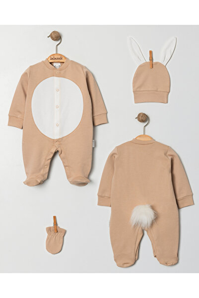 Bebezade طقم رومبير للأطفال من 0-3 أشهر 3 قطع