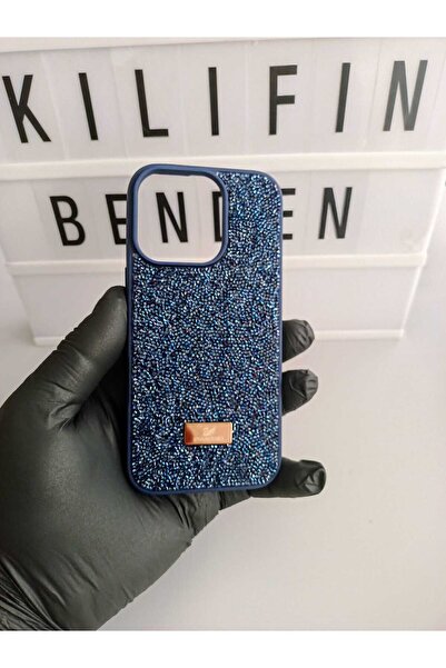 kılıfınbenden موديل حافظة آيفون 16 برو ماكس المرصعة بالترتر اللامع