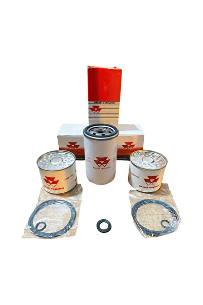 MONTAJ MASSEY FERGUSON 135-148-240 YAĞ FİLİTRESİ VE MAZOT FİLİTRELERİ BAKIM KİTİ