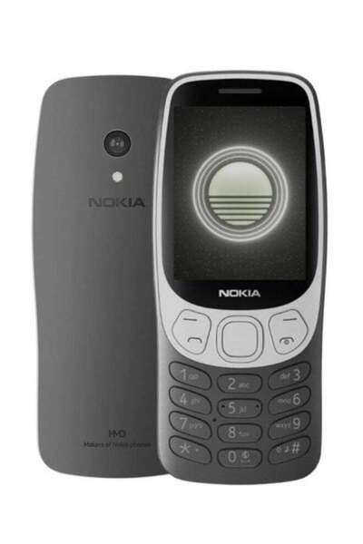 Nokia 3210 Dual SIM Grunge Black 64MB RAM 128MB 4G - Middle East Version
