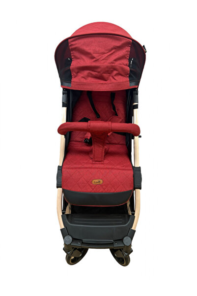 L-Sun Sport foldable stroller with suspensions and leg cover, 6-36 months, C9 red