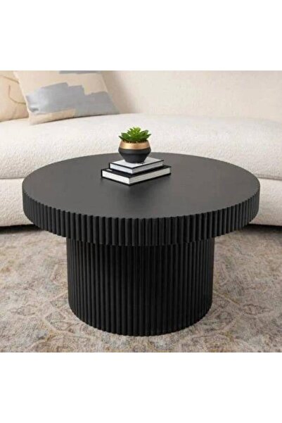 LAMST طاولة قهوة دالري الخشبية السوداء