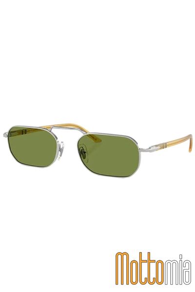 mottomia Eşref Tek Premium Sunglasses with Metal Frame Dark Brown Bone Handle