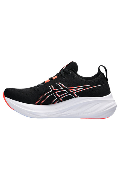 Asics Men's Gel-Nimbus 26 Sneaker, BLACK/TRUE RED