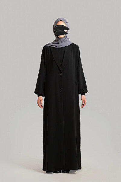 Lemaye Meyra Abaya Set - Black