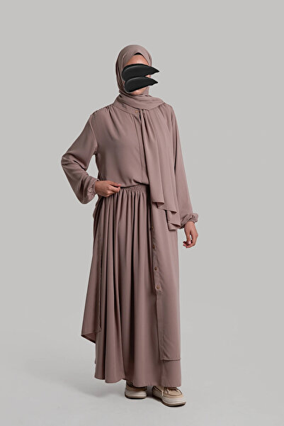 Lemaye Meva Medine Skirt Suit - Stone