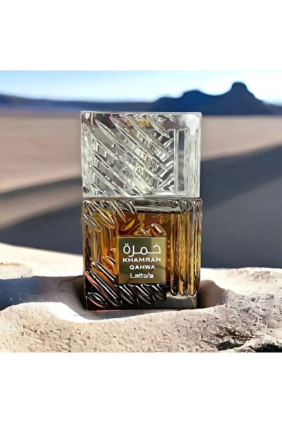 lattafa Khamrah Qahwa & Khamrah Dukhan Eau de Parfum Sprays 100 ml (3.4 oz) by (Bundle)