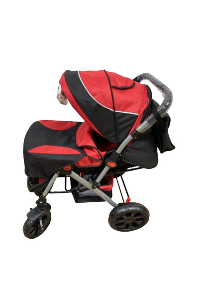 L-Sun Sport stroller reversible handle, foldable, suspension, 6-36 months, Q7 Red-Black