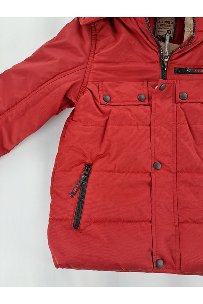 Butik Boy's Coat Jacket Hooded Premium Quality with Thick Fleece Inside